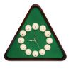Часы Fortuna Бильярд TR4667 коричневые 50x56 см