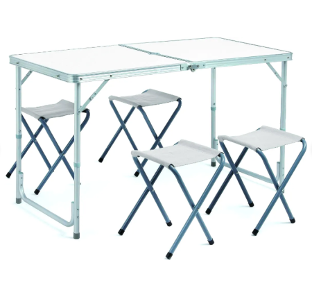 Комплект складной мебели Coyote HKTB-1002 (светло-серый)