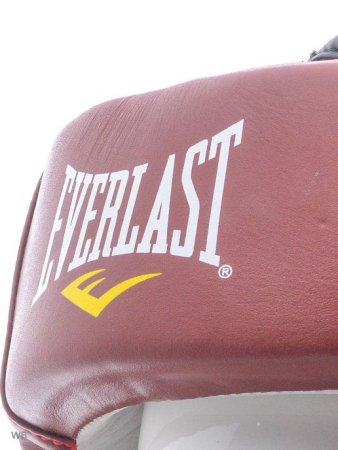 Шлем Everlast Elite Leather Красный L/XL