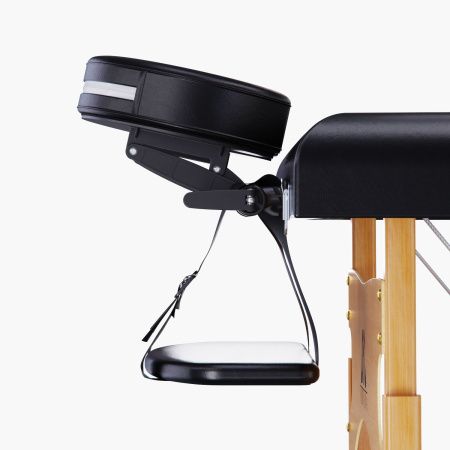 Массажный стол DFC NIRVANA Relax Pro, цвет чёрный