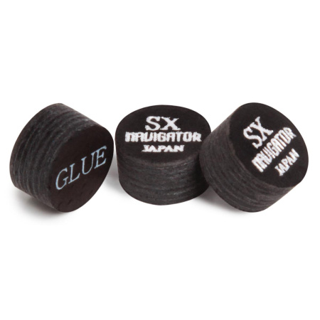 Наклейка для кия Navigator Black Snooker ø11мм SX Extra Super Soft 1шт.