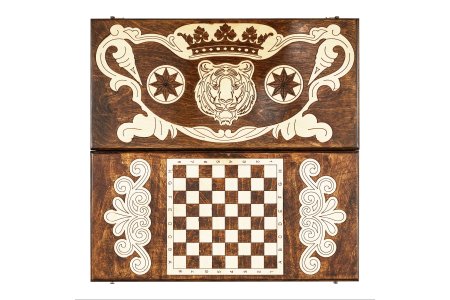 Нарды резные "Тигр", Ustyan