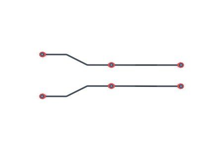 Брусья разноуровневые - для инвалидов и лиц с ограниченными возможностями здоровья