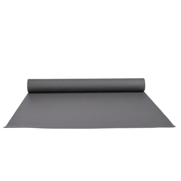 Коврик для фитнеса и йоги YM01-PVCYO-Grey 173 х 61 х 0,3 см