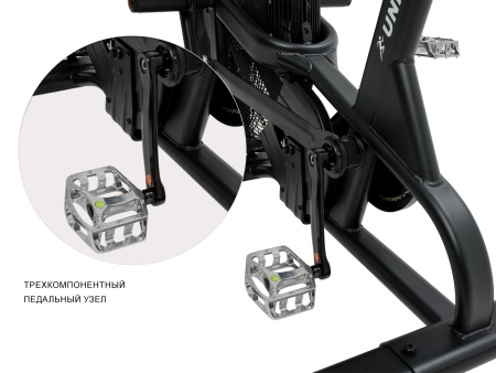 Велотренажер UNIX Fit Techno AirBike 1100 PRO