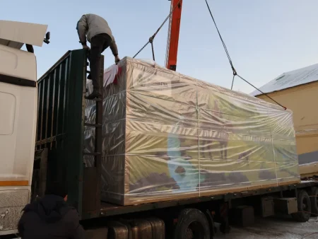 Тир в контейнере