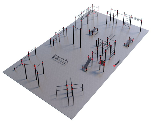 Проект "Районная площадка для Воркаут 3-7"