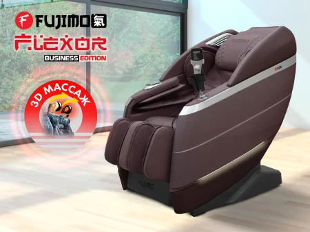 Массажное кресло FUJIMO  氣 FLEXOR Business Edition Brown