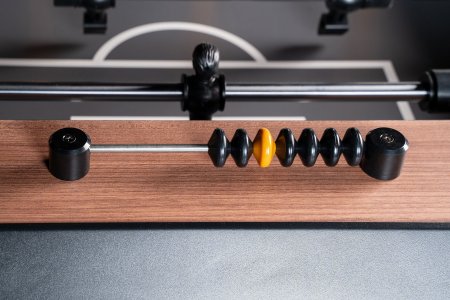 Игровой стол - футбол "Eiffel" коричнево-черный