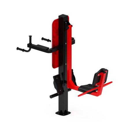 Тренажер уличный «Жим ногами + Брусья»