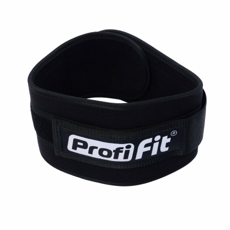 Пояс для тяжелой атлетики (текстиль, размер L) PROFI-FIT