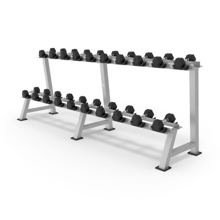 Стойка для хранения проф.гантелей DFC POWERGYM 12,5-50кг, 10 пар 