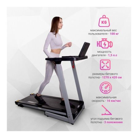 Электрическая беговая дорожка Everyfit 74209