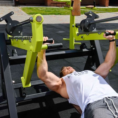 F-2800 Уличный тренажер Жим лежа с переменной нагрузкой ZAVODSPORTA