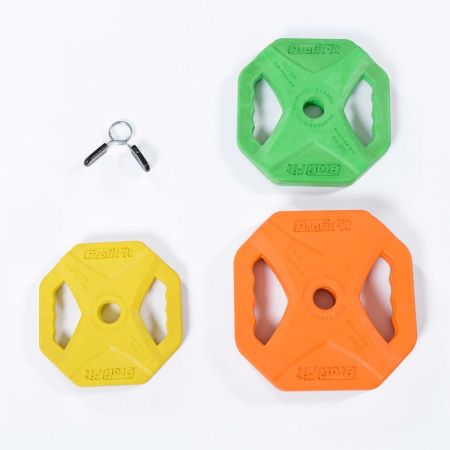 Штанга для аэробики и комплект дисков Прогресс (1,25-2,5-5 кг) PROFI-FIT