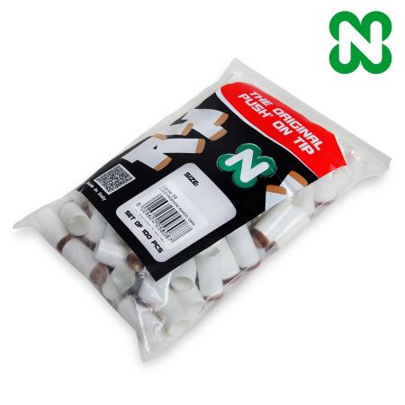Колпачок для кия Norditalia Push-On-Tips ø13мм белый 100шт.