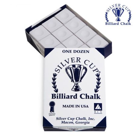 Мел Silver Cup White 12шт.