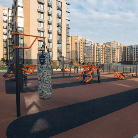 W338 Воркаут Стойка для подвесных снарядов ZAVODSPORTA