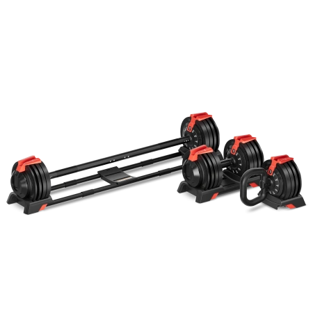 Штанга регулируемая многофункциональная 3 в 1 OXYGEN FITNESS XCROSS 24 кг