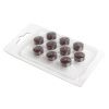 Наклейка для кия Гриза Зеленая ø13мм жесткая 1шт.