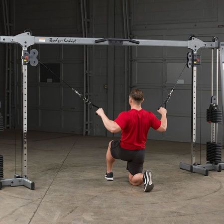 Кроссовер с двумя весовыми стеками по 72,5 кг