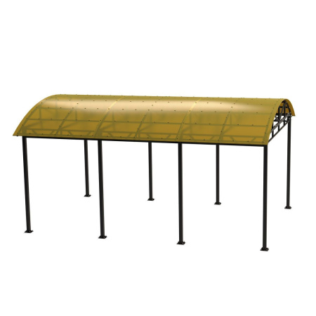 P-5020 Навес для тренажеров теневой 6300х4800х3100 ZAVODSPORTA