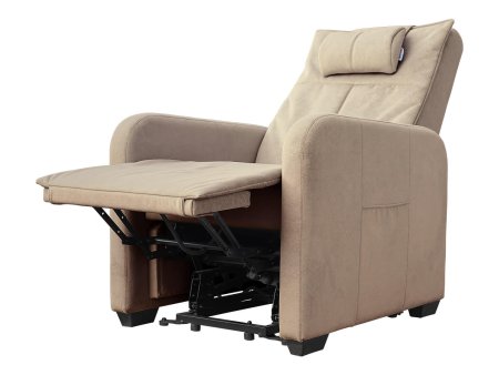 Кресло реклайнер с подъемом FUJIMO LIFT CHAIR F3005 FLWL Ваниль (Sakura 4)
