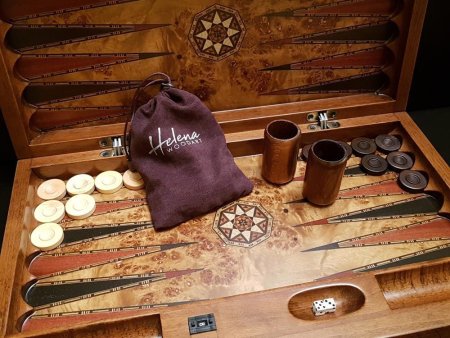 Нарды подарочные "Александрия" клен антик