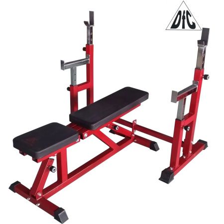 Скамья со стойками под штангу DFC wine DZ005AB