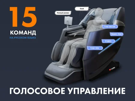 Массажное кресло FUJIMO 氣 Combat 4D Коричневый