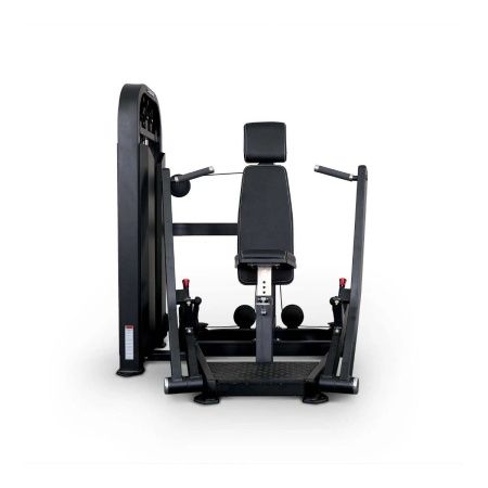 Грудной жим сидя Realleader M2-1001 (синяя рама, черная обивка)