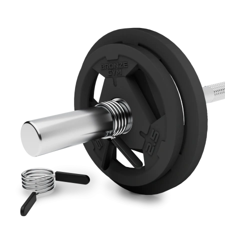 Диск олимпийский BRONZE GYM обрезиненный 1,25 кг