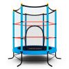 Батут детский DFC SMRKIDS 55" с сеткой, BLUE