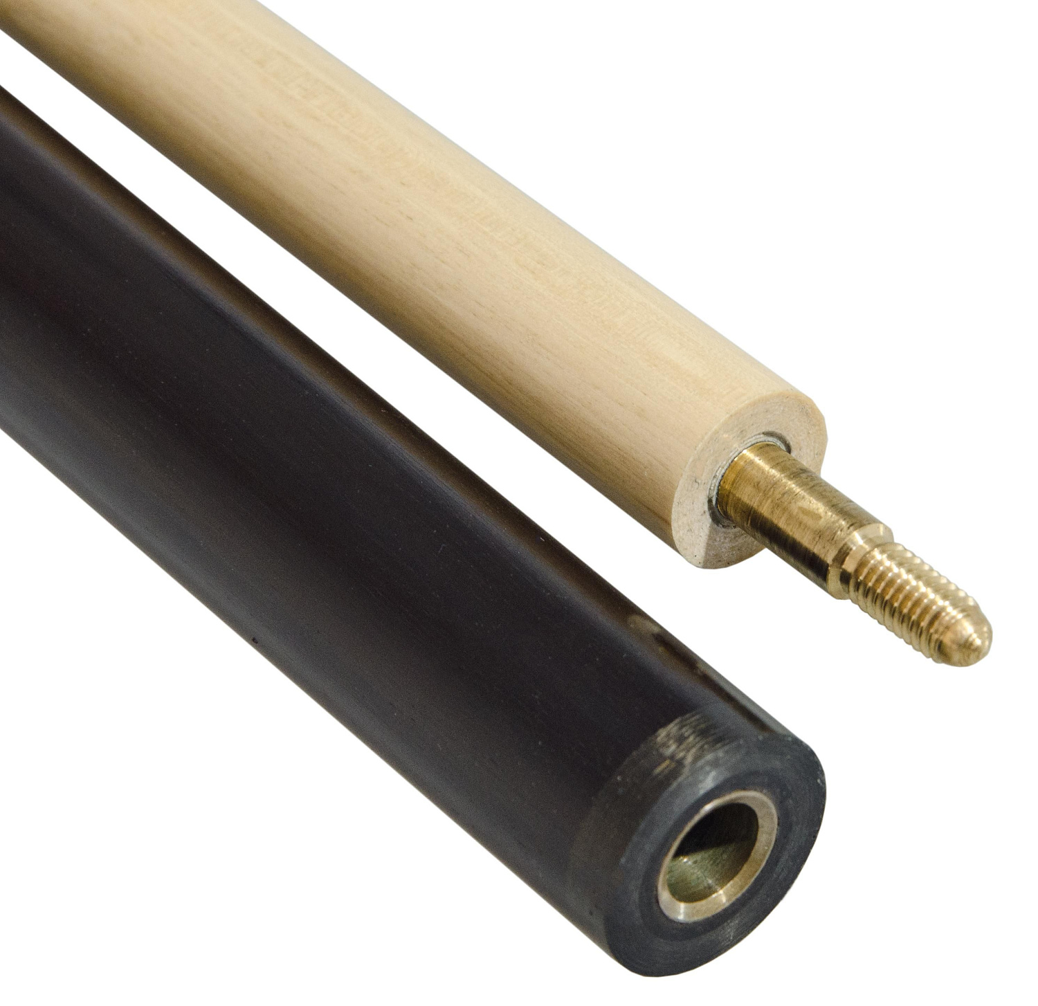 Кий для русского бильярда 3-pc «Арт-Мастер» (чёрный граб, граб), инкрустация «Корона»