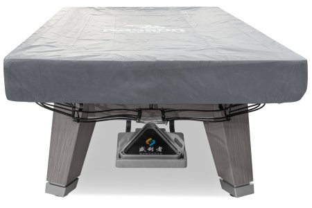 Бильярдный стол для пула "Rasson Acurra" 9 футов (серый, сланец 25 мм) в комплекте с плитой, аксессуары и сукно