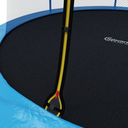 Батут каркасный с сеткой DFC Kondition 14 ft с лестницей