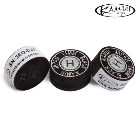 Наклейка для кия Kamui Black ø14мм Hard 1шт.