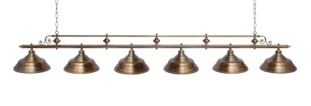 Светильник Fortuna Verona Bronze Antique 6 плафонов