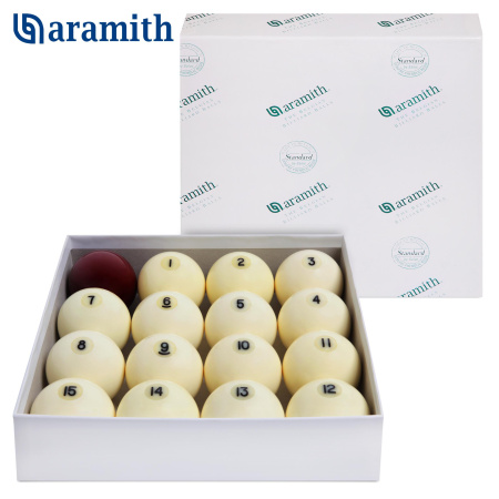 Шары Aramith Standard Pyramid ø68мм красный биток