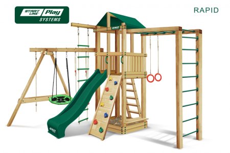 Детский городок Rapid эконом rapid_green_ekonob