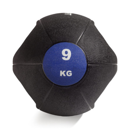 Медбол с хватом 9 кг VictoryFit VF-MBB090