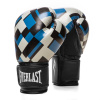 Перчатки тренировочные Everlast Spark Синяя клетка 10 Oz