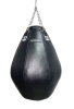 Груша кожаная боксерская Бочка большая TOTALBOX (Черный)